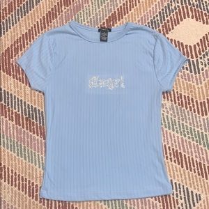 CROPPED “ANGEL” TEE
